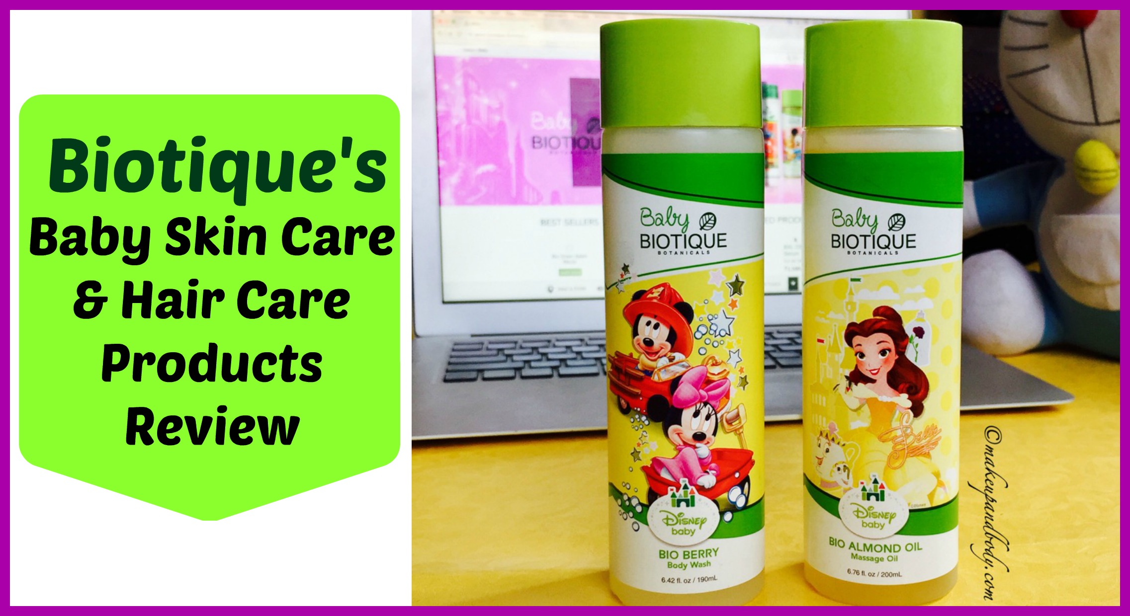 Biotique's Baby Skin Care & Hair Care Products Review - Makeup and Body Blog
