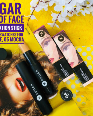 Sugar Cosmetics Ace of Face Foundation Stick Review