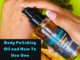 Body Polishing Oil and How to use one
